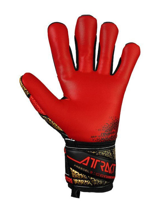 Reusch Attrakt Freegel Adults Goalkeeper Gloves Black