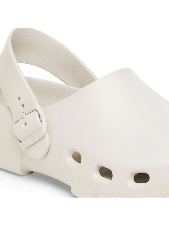 Birkenstock Birki Flow Eva Γυναικεία Σαμπό Λευκά