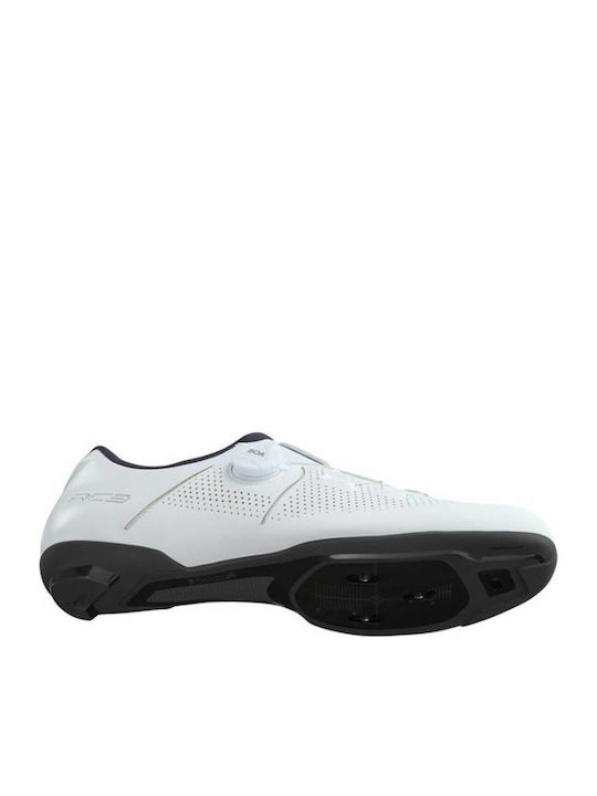 Shimano Competition Men's Low Road Cycling Shoes White