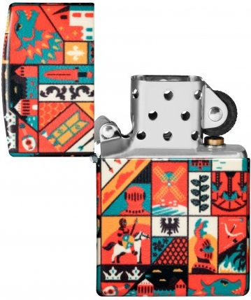 Zippo Old Ages Design 48786