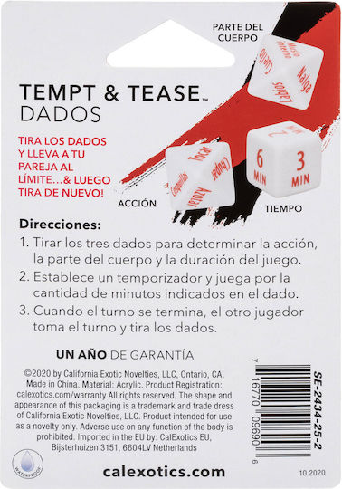 Zaruri Erotice Calexotics Tempt & Tease