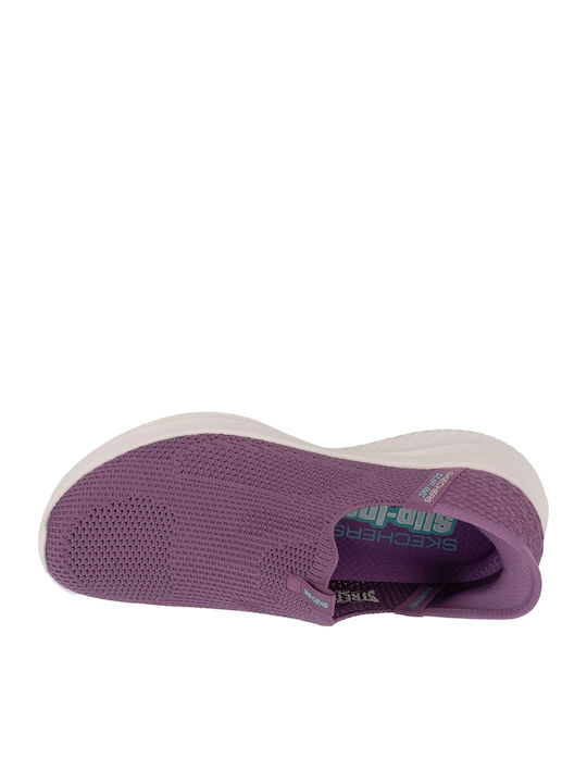 Ultra Flex Women's Slip-Ons Purple