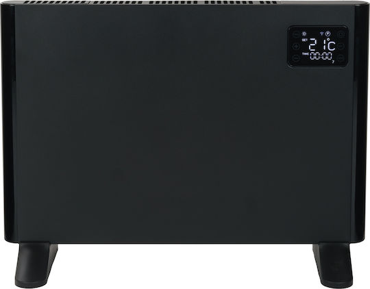 Eurom Konvektorheizung Boden 1000W mit elektronischem Thermostat 61.5x45.8cm Schwarz