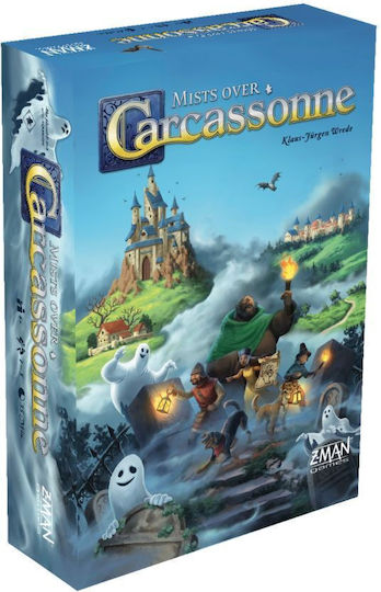 Board Game Ομίχλη Πάνω Απο Το Carcassonne for 1-5 Players 8+ Years Old Kaissa