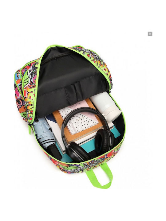 Miss Lulu Backpack Πράσινο