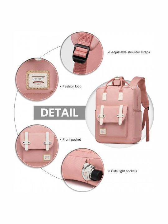 Miss Lulu Backpack Ροζ