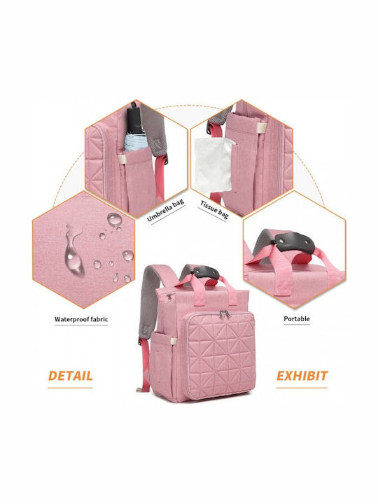 Miss Lulu Backpack Ροζ