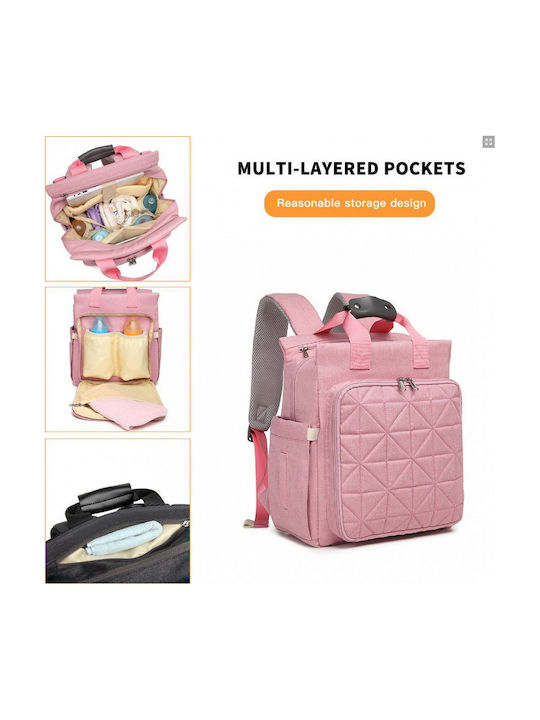 Miss Lulu Backpack Ροζ