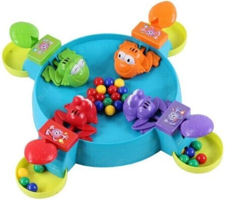 Board Game Πεινασμένα Βατραχάκια for 2-4 Players 3+ Years Old (EN) Martin Toys
