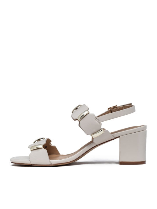 Sandalen Weiß