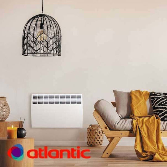 Atlantic F120 Convector Heater Wall 1500W with Electronic Thermostat and WiFi 61.3x46.1cm White