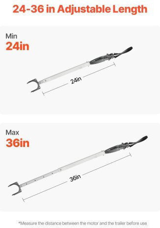 Vevor Adjustable Protective Transom Support 24-36 Inches Heavy Duty Boat Head Hlbhqzxtk243r1e6rv0