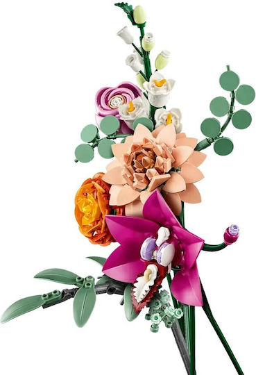 LEGO Botanical Collection Pretty Pink Flower Bouquet για 18+ Ετών 749τμχ