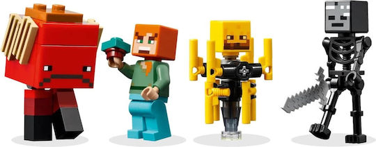 LEGO Minecraft The Nether Lava Battle for Ages 6+ 99 Pieces