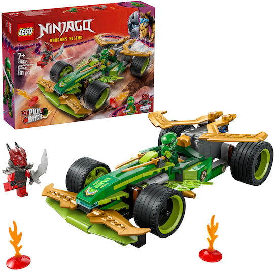 LEGO Ninjago Колата Със Задвижване На Лойд За Състезания За 7+ Години 181 Бройки