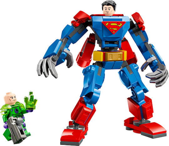LEGO DC Super Heroes Superman Mech vs Lex Luthor for Ages 6+ 120 Pieces