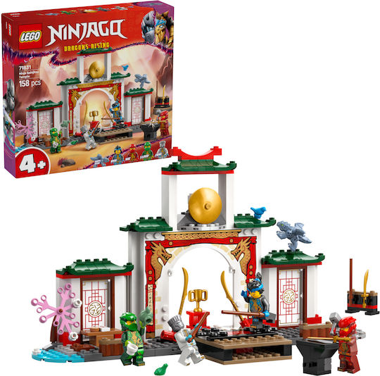 LEGO Templul Ninja Spinjitzu Ninjago pentru 4+ Ani 158 Piese