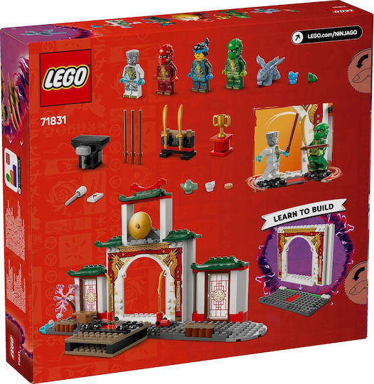 LEGO Templul Ninja Spinjitzu Ninjago pentru 4+ Ani 158 Piese