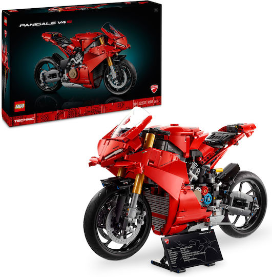 LEGO Technic Ducati Panigale V4 S Motorcycle for 18+ Years 1603 Pieces