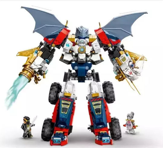 LEGO Ninjago Ultra Combiner Mech Al Lui Zane Pentru 9+ Ani 1187 Bucăți