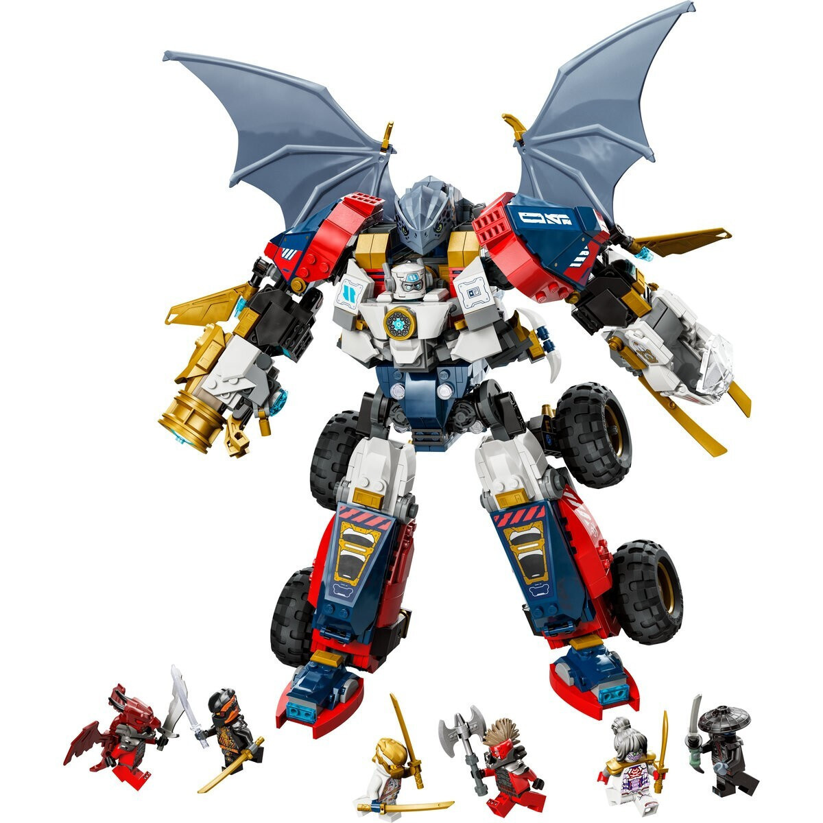 LEGO Ninjago Ultra Combiner Mech Al Lui Zane Pentru 9+ Ani 1187