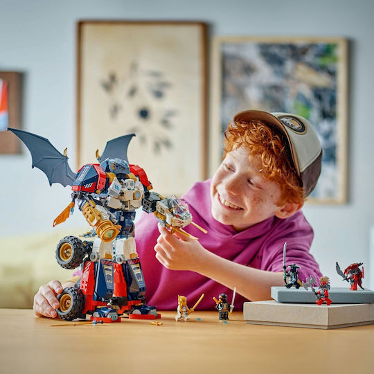 LEGO Ninjago Ultra Combiner Mech Al Lui Zane Pentru 9+ Ani 1187 Bucăți