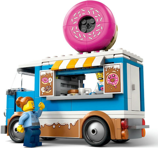 LEGO City Камион За Донъти За 5+ Години 196 Бройки