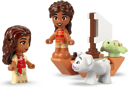LEGO Disney Disney Princess - Distracție pe Insula Moana pentru 5+ Ani 175 Bucăți