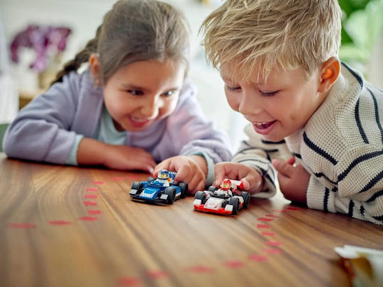 LEGO City F1® Williams Racing & Haas F1® Race Cars για 4+ Ετών 92τμχ