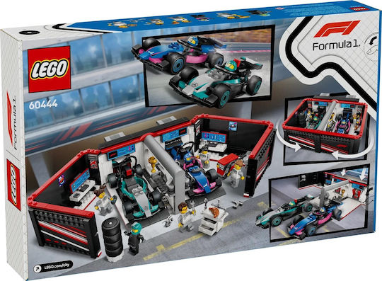 LEGO City F1® Garaj & Mașini Mercedes-AMG & Alpine pentru 7+ Ani 678 Bucăți