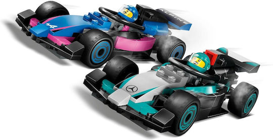 LEGO City F1® Garaj & Mașini Mercedes-AMG & Alpine pentru 7+ Ani 678 Bucăți