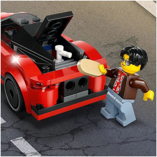 LEGO City Mașină Sport Roșie Pentru 5+ Ani 109 Bucăți