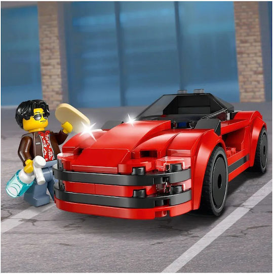 LEGO City Mașină Sport Roșie Pentru 5+ Ani 109 Bucăți