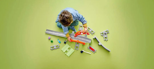LEGO Duplo Train Bridge and Tracks Expansion Set for Ages 2 Plus 42 Pieces