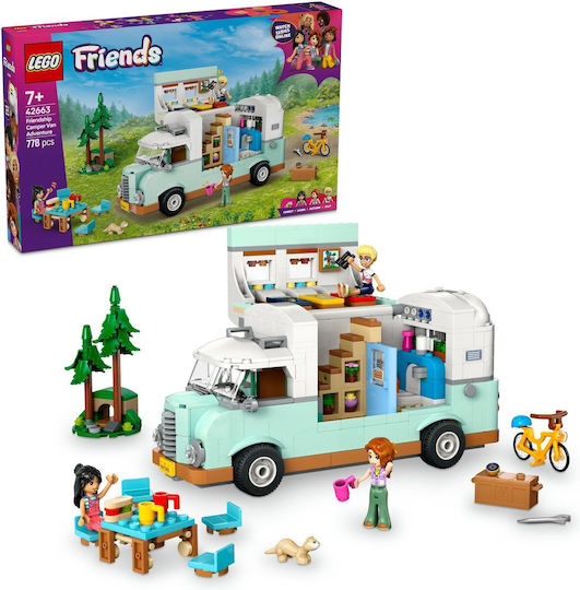 LEGO Friends Friendship Camper Van Adventure for Ages 7+ 778 Pieces