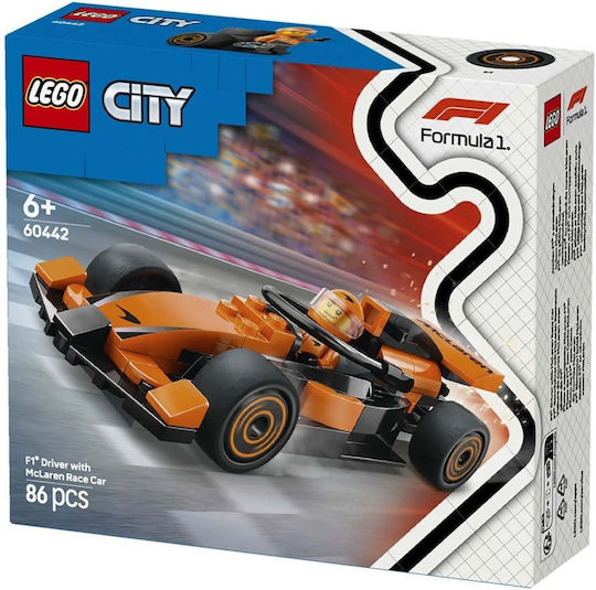 City F1® Fahrer Mit Mclaren Rennwagen Für 6+ Jahre 86 Stück