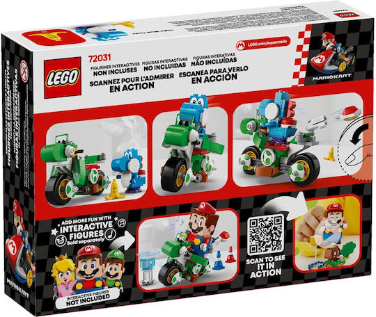 LEGO Super Mario Mario Kart - Yoshi Bike for Ages 7+ 133 Pieces