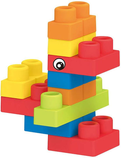 Luna Tiger Basket Building Blocks for 3+ Years 40 Pieces