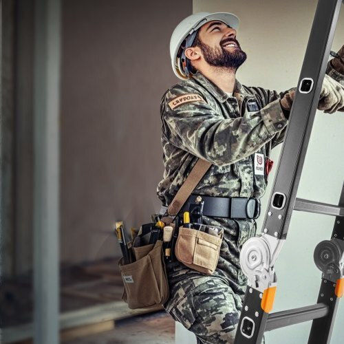 Vevor Scara multifuncțională din aluminiu 4x4 cu înălțime maximă de 4.7m