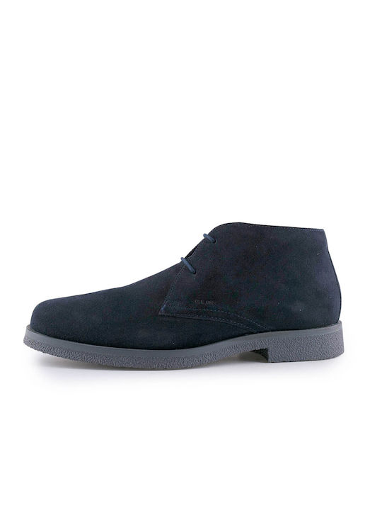 Geox U Claudio A Suede Navy Blue Men's Boots Anatomical