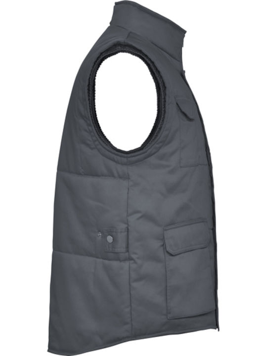 Roly Almanzor Men's Safety Vest Gray Roly Almanzor Men's Safety Vest Gray