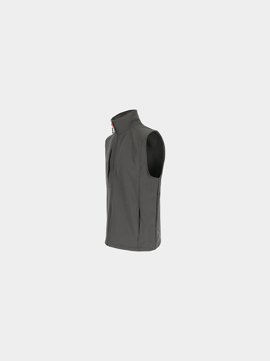 Herock Malus Waterproof Softshell Men's Safety Vest Gray