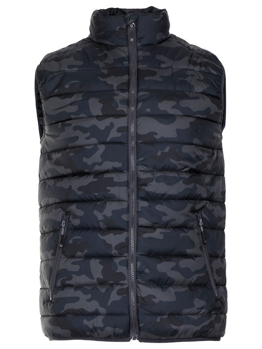 Stenso Speedy Neo Camouflage Waterproof Men's Safety Vest Gray