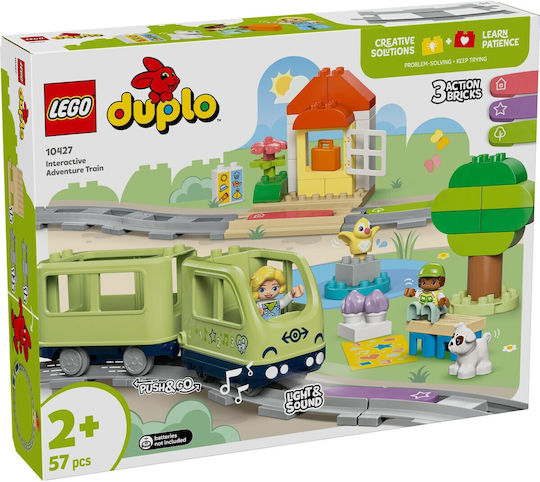 LEGO Duplo Town Interactive Adventure Train για 2+ Ετών 57τμχ