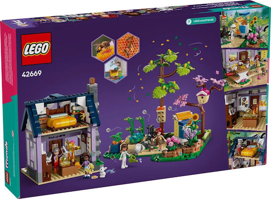 LEGO Friends Beekeepers' House and Flower Garden for Ages 12+ 1161 Pieces