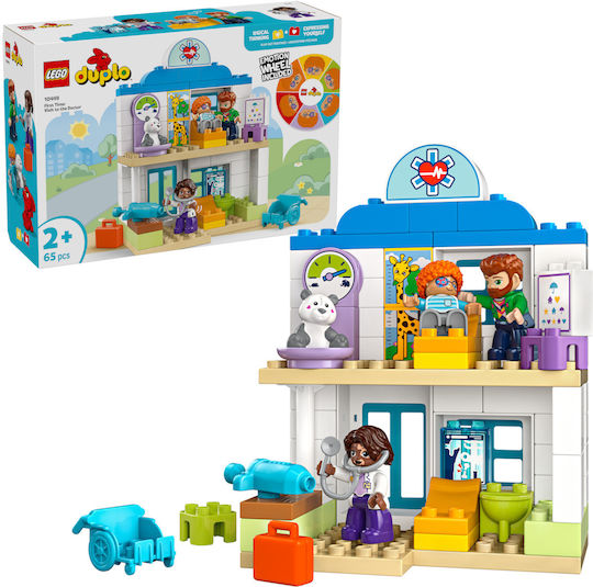 LEGO Duplo Първо Посещение При Доктора За 2+ Години 65 Бройки