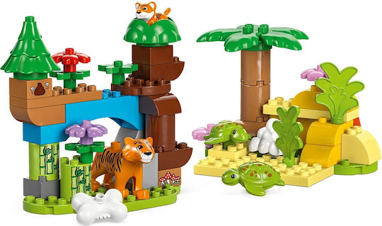 LEGO Duplo Town 3-in-1 Wild Animal Families for 2+ Years 92 Pieces