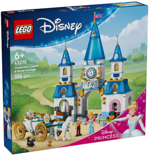 LEGO Castle Cinderella's Castle & Horse Carriage for Ages 6+ 596 Pieces