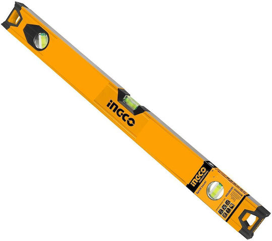 Ingco HSL08060 Αλφάδι Αλουμινίου 60εκ. με 3 Μάτια