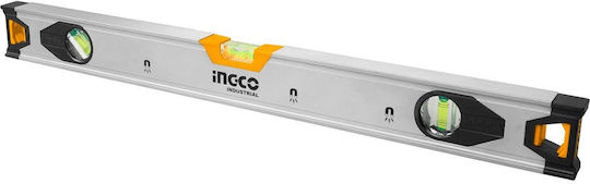 Ingco HSL38040M Spirit Level Aluminum Magnetic 40cm with 3 Eyes